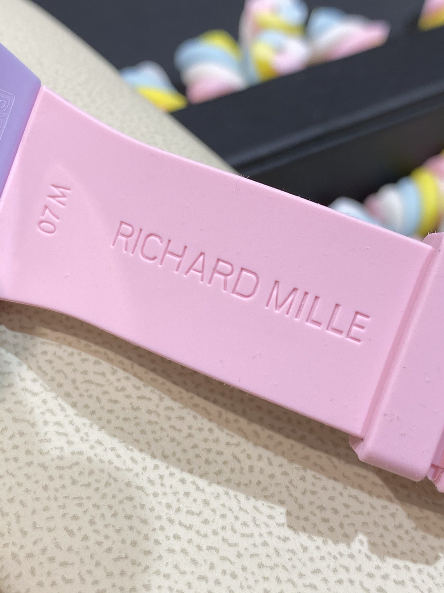 RICHARD MILLE 리차드 밀 캔디 마시멜로 봉봉 시리즈 RM-07 워치 민트