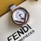 FENDI 펜디 런어웨이 F로고 시계 화이트 골드