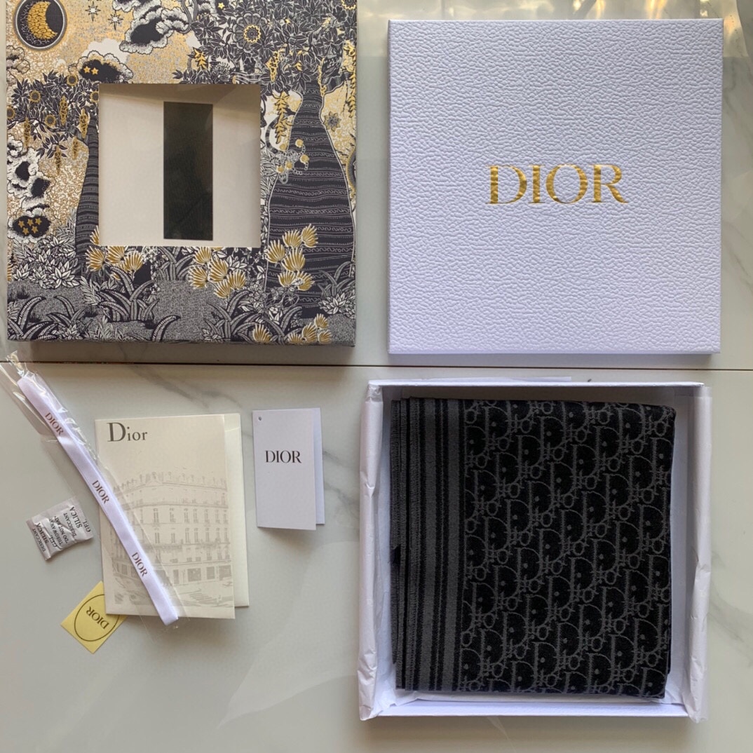 Dior 디올 캐시미어 DIOR OBLIQUE 스카프