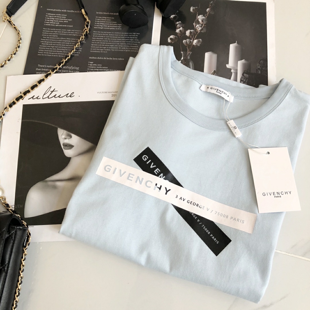 Givenchy 지방시 GIVENCHY 로고 프린트 티셔츠 (색상 2종)
