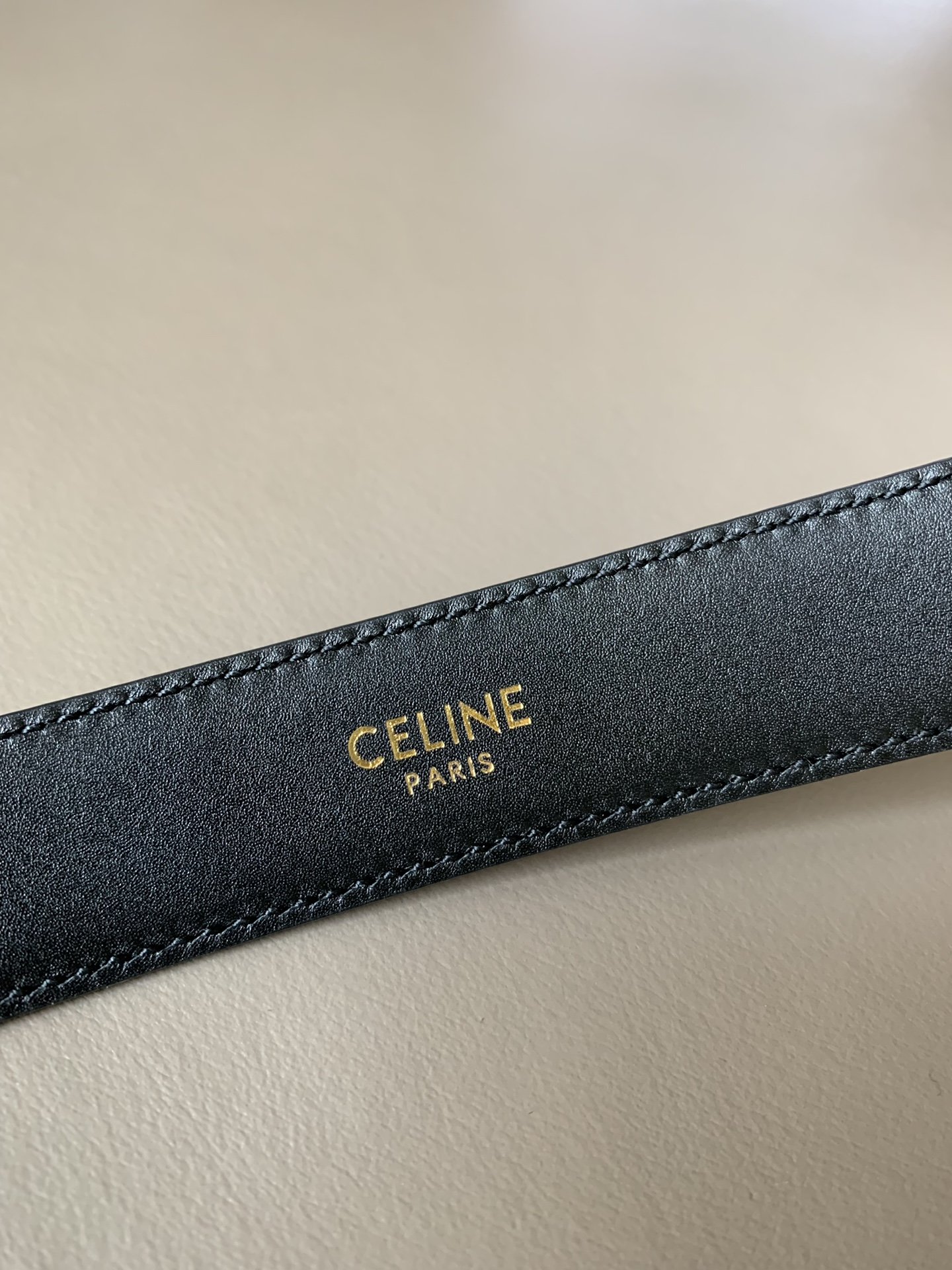 CELINE 셀린느 트리옴페 가죽 벨트 (폭:25mm)