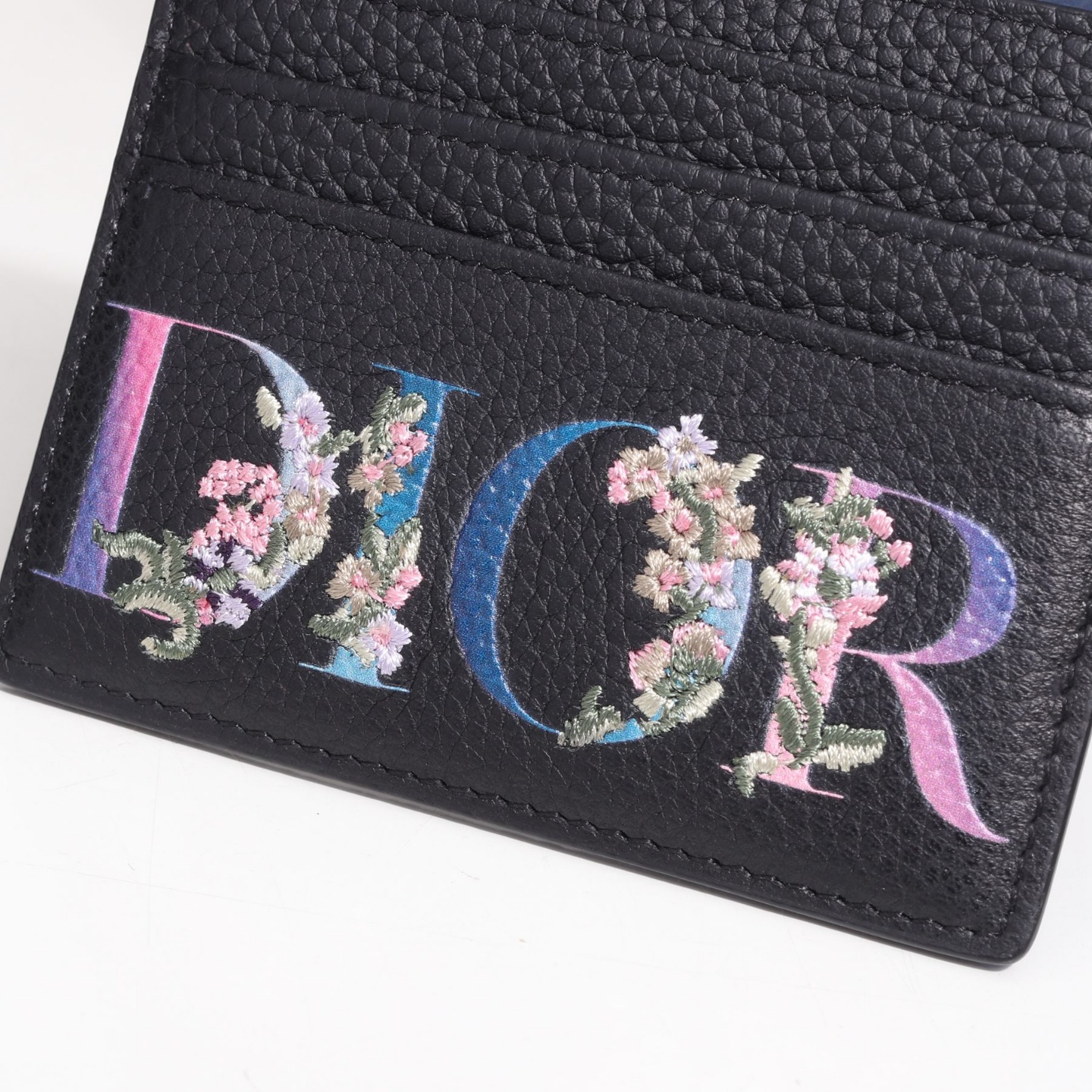 Dior 디올 플라워 로고 카드 홀더