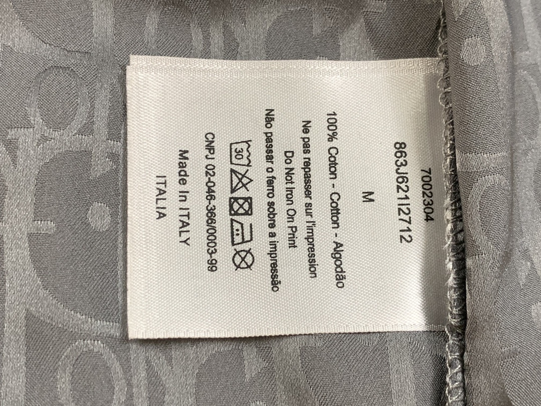 DIOR 디올 오블리크 반팔 셔츠 (색상 2종)