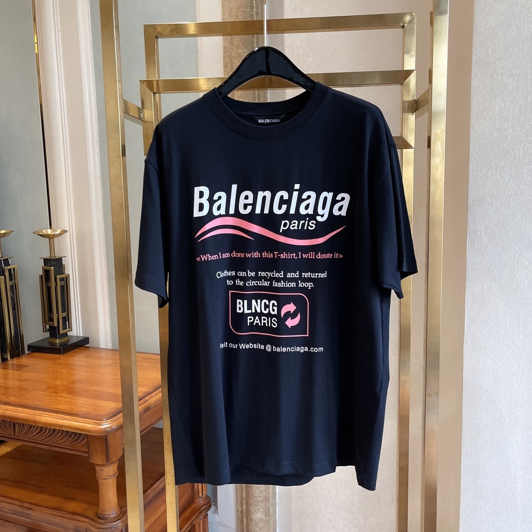 BALENCIAGA 발렌시아가 드라이클리닝 박시 티셔츠
