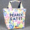(정품) PEARLY GATES 파리게이츠 컬러풀 로리에무늬 골프 토트백