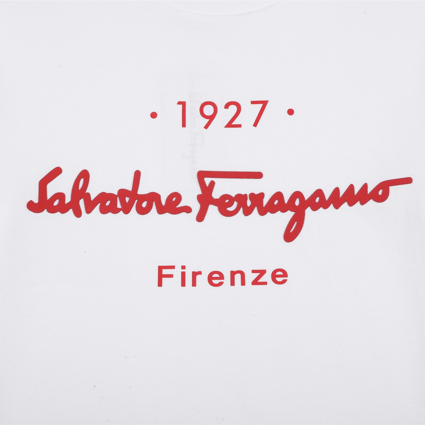 FERRAGAMO 페라가모 1927 시그니쳐 티셔츠