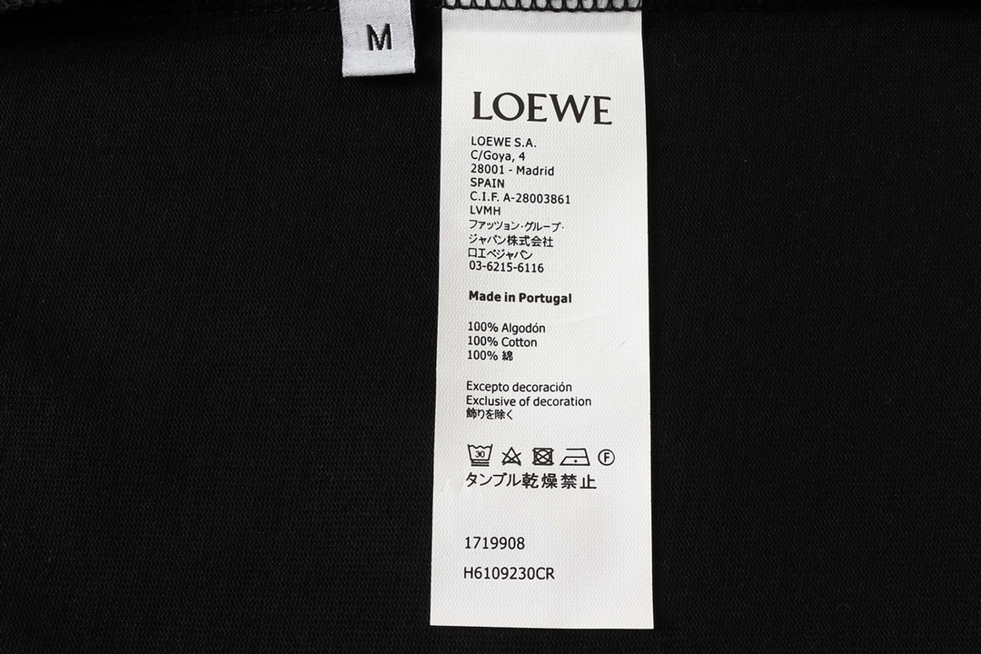 LOEWE 로에베 치히로  오버사이즈 엠브로이드 티셔츠 (남녀공용)