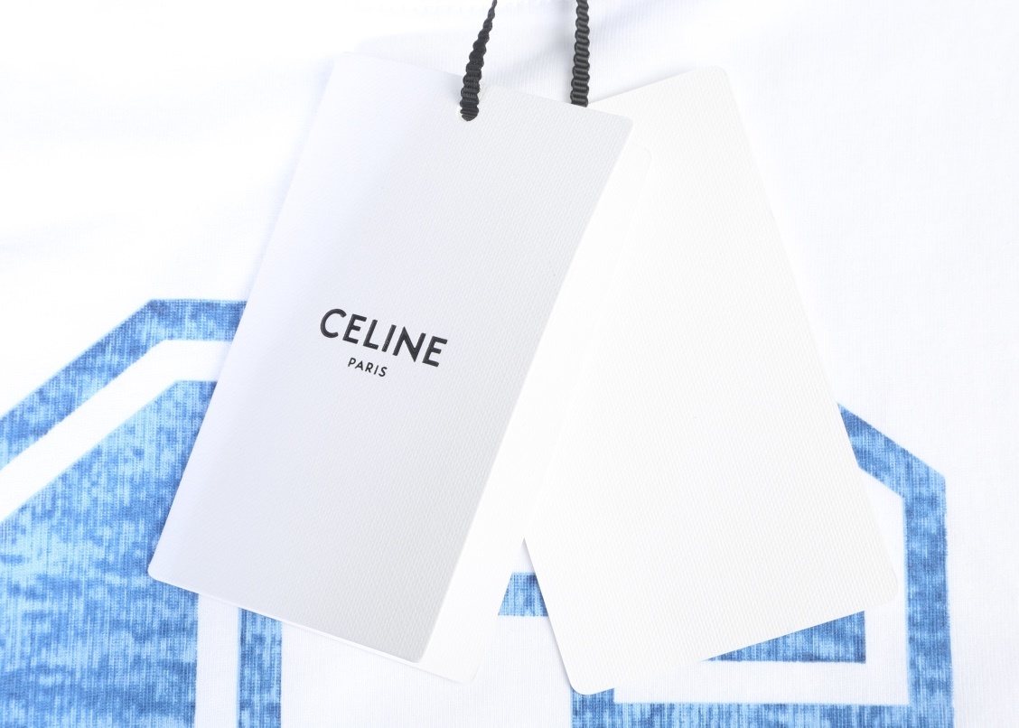 CELINE 셀린느 코튼 C로고 티셔츠 (남녀공용)