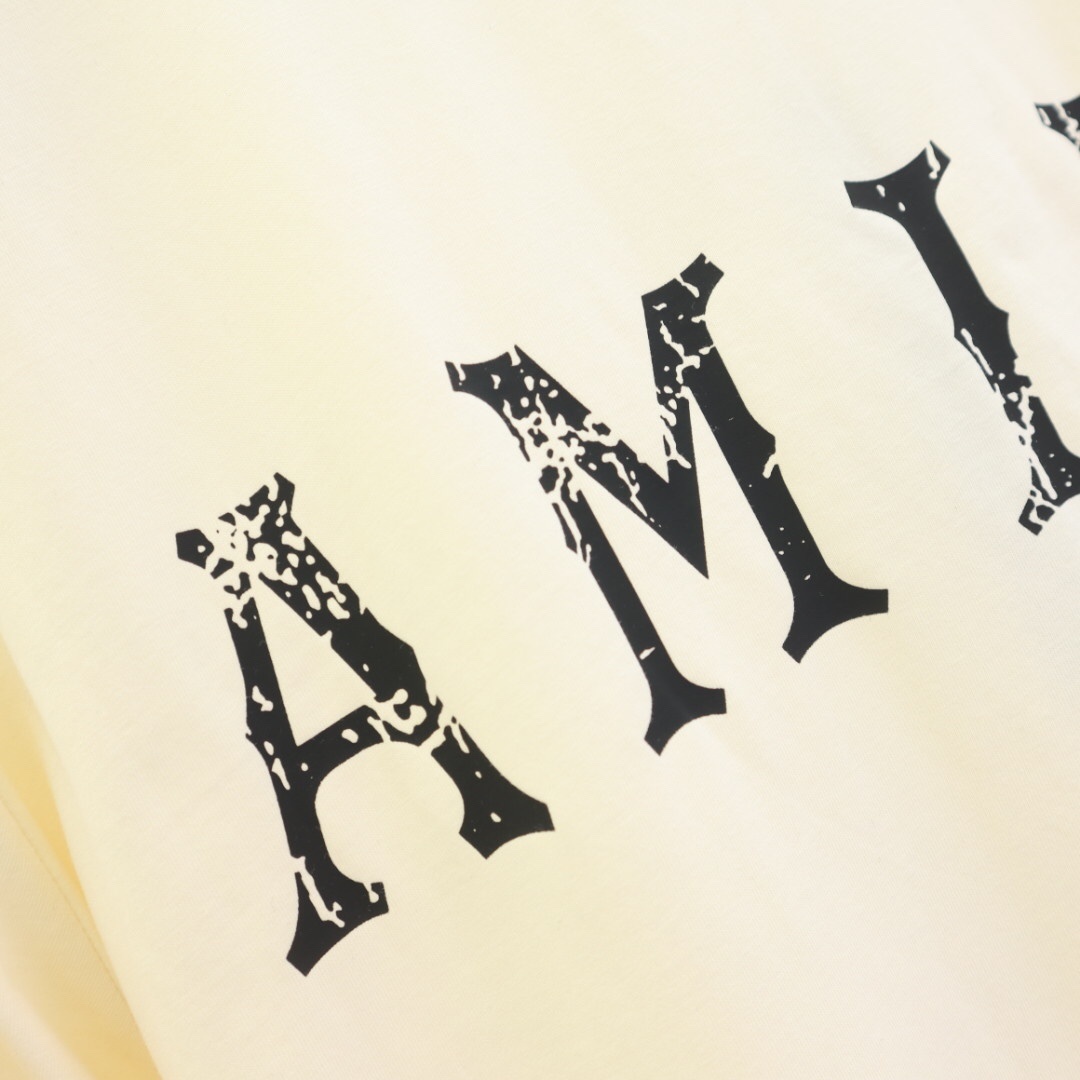 AMIRI 아미리 지그재그 크랙클 티셔츠 (공용)