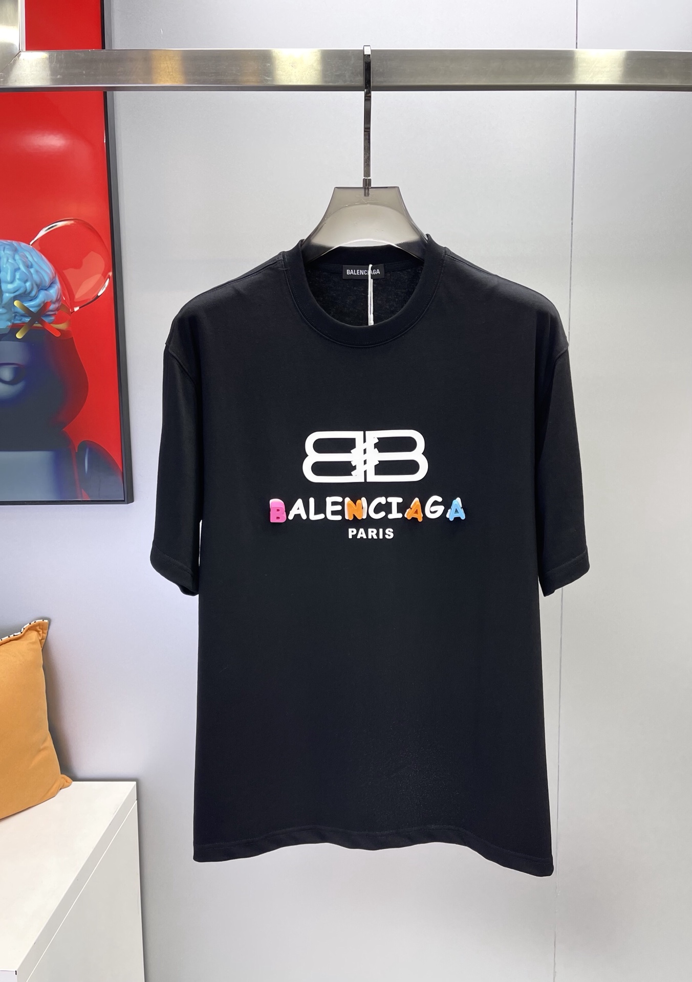 BALENCIAGA 발렌시아가 로고 티셔츠 (공용)